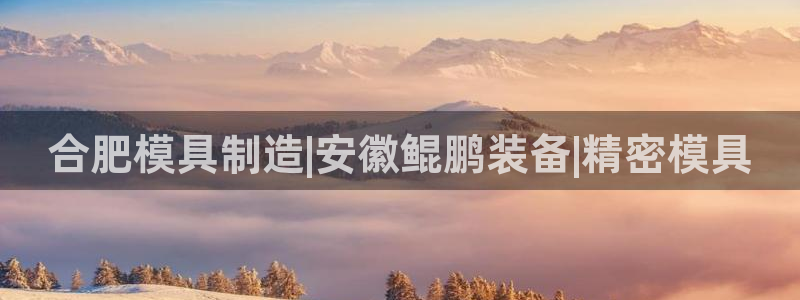 太阳成集团不能提现：合肥模具制造|安徽鲲鹏装备|精密模具