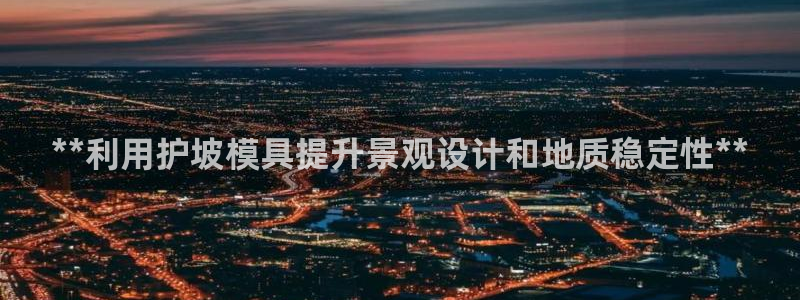 太阳2官方下载：**利用护坡模具提升景观设计和地质稳定性**