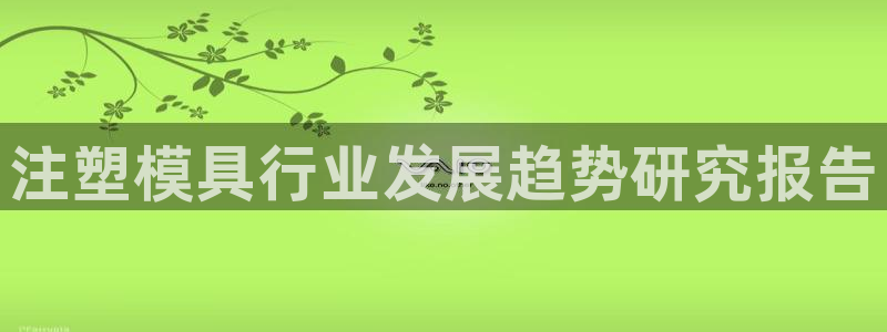太阳成集团下载：注塑模具行业发展趋势研究报告
