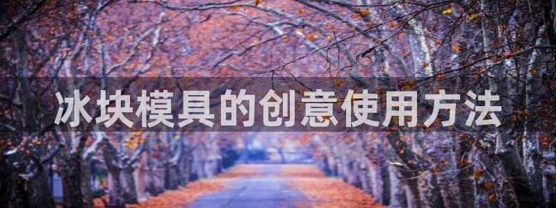 太阳集团在线：冰块模具的创意使用方法