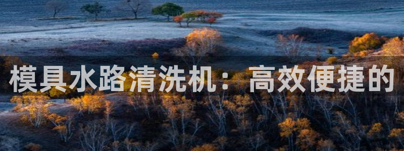 太阳成集团控股买购网：模具水路清洗机：高效便捷的