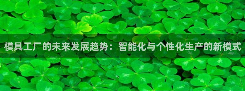 15vip太阳集团官网：模具工厂的未来发展趋势：智能化与个性化生产的新模式