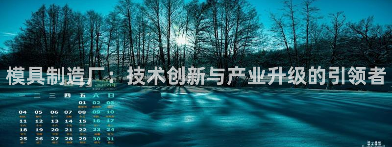 太阳成集团游戏：模具制造厂：技术创新与产业升级的引领者