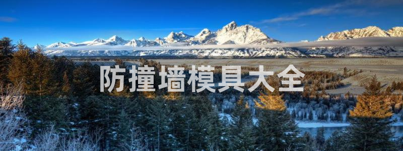 太阳集团城官网1407：防撞墙模具大全