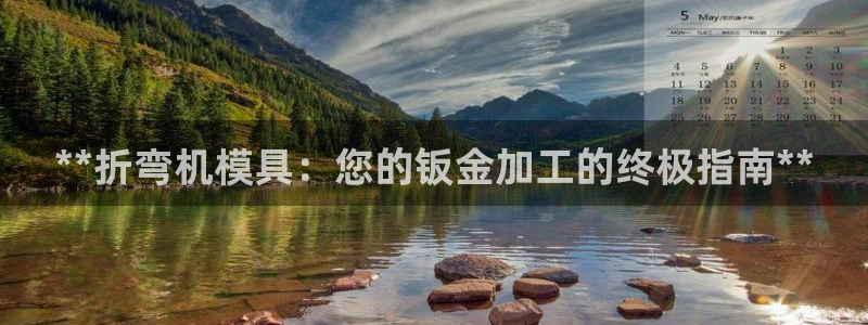 冷太阳什么意思：**折弯机模具：您的钣金加工的终极指南**
