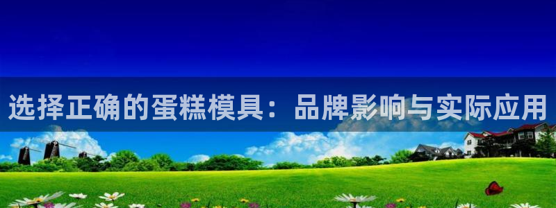 063801太阳集团备用网址：选择正确的蛋糕模具：品牌影响与实际应用